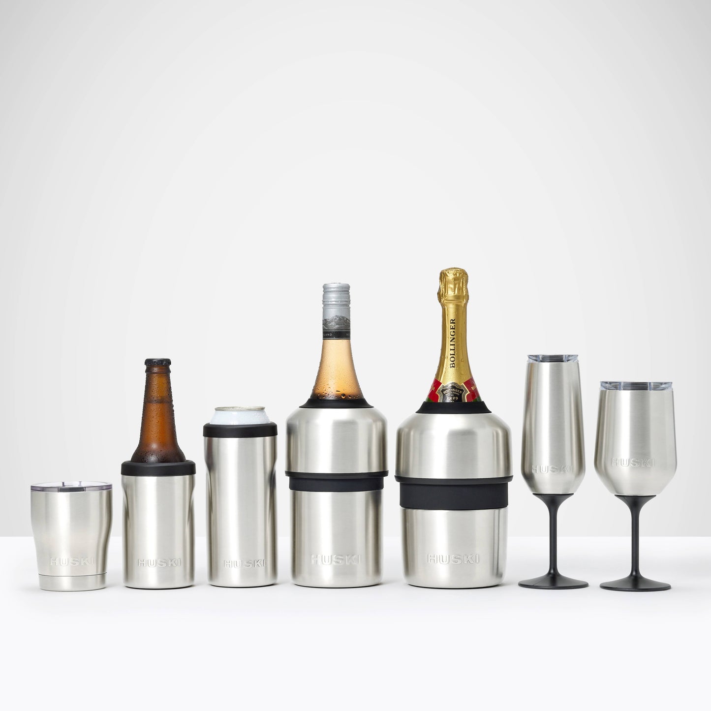 Huski Wine Cooler - Stone Grey