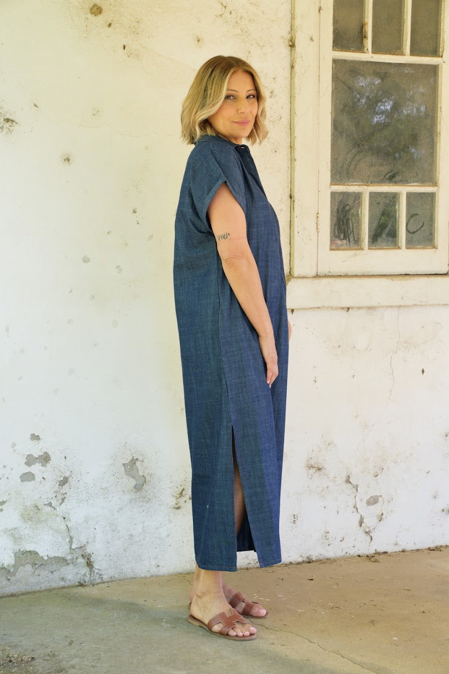 Martha Dress - Chambray