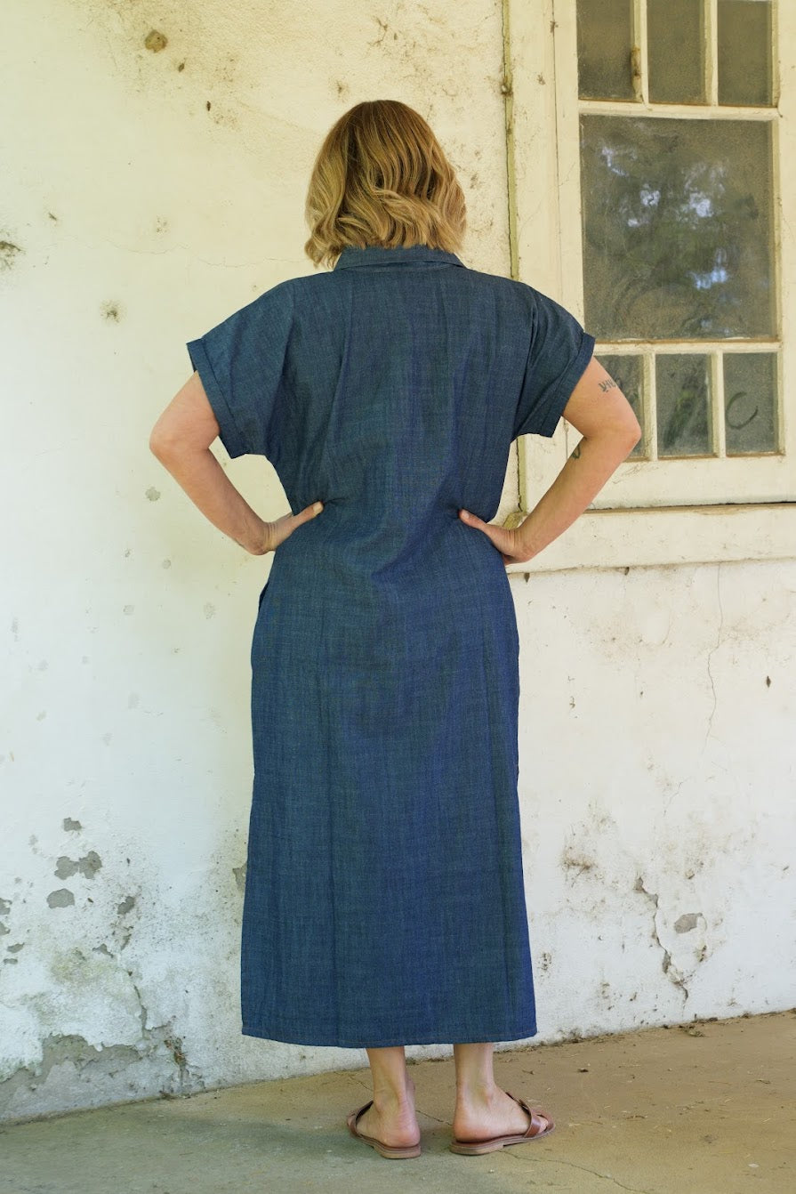 Martha Dress - Chambray