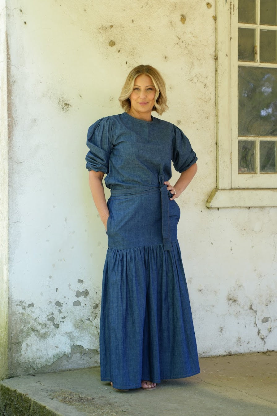 Tessa Top - Chambray