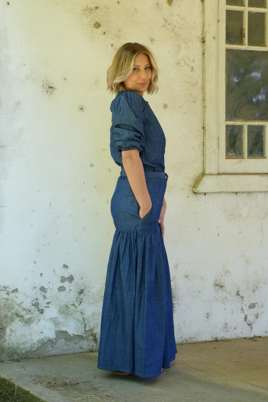 Tessa Top - Chambray