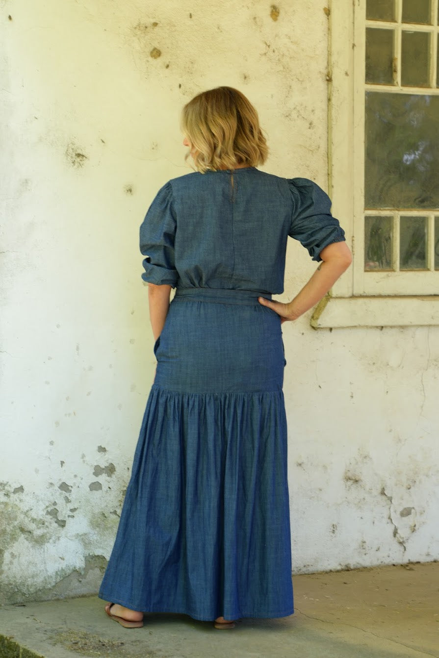 Tessa Top - Chambray