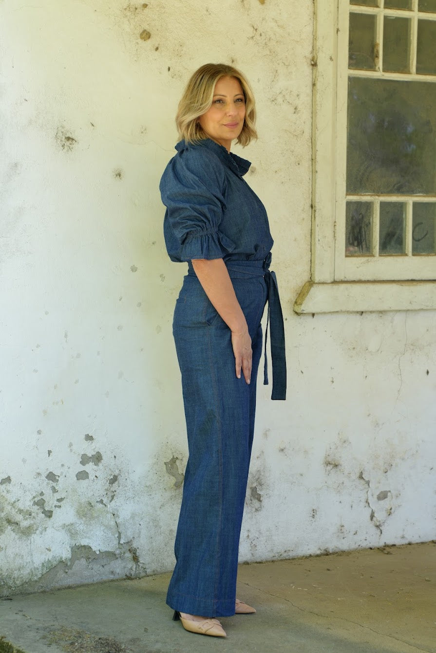 Ginny Pants - Chambray