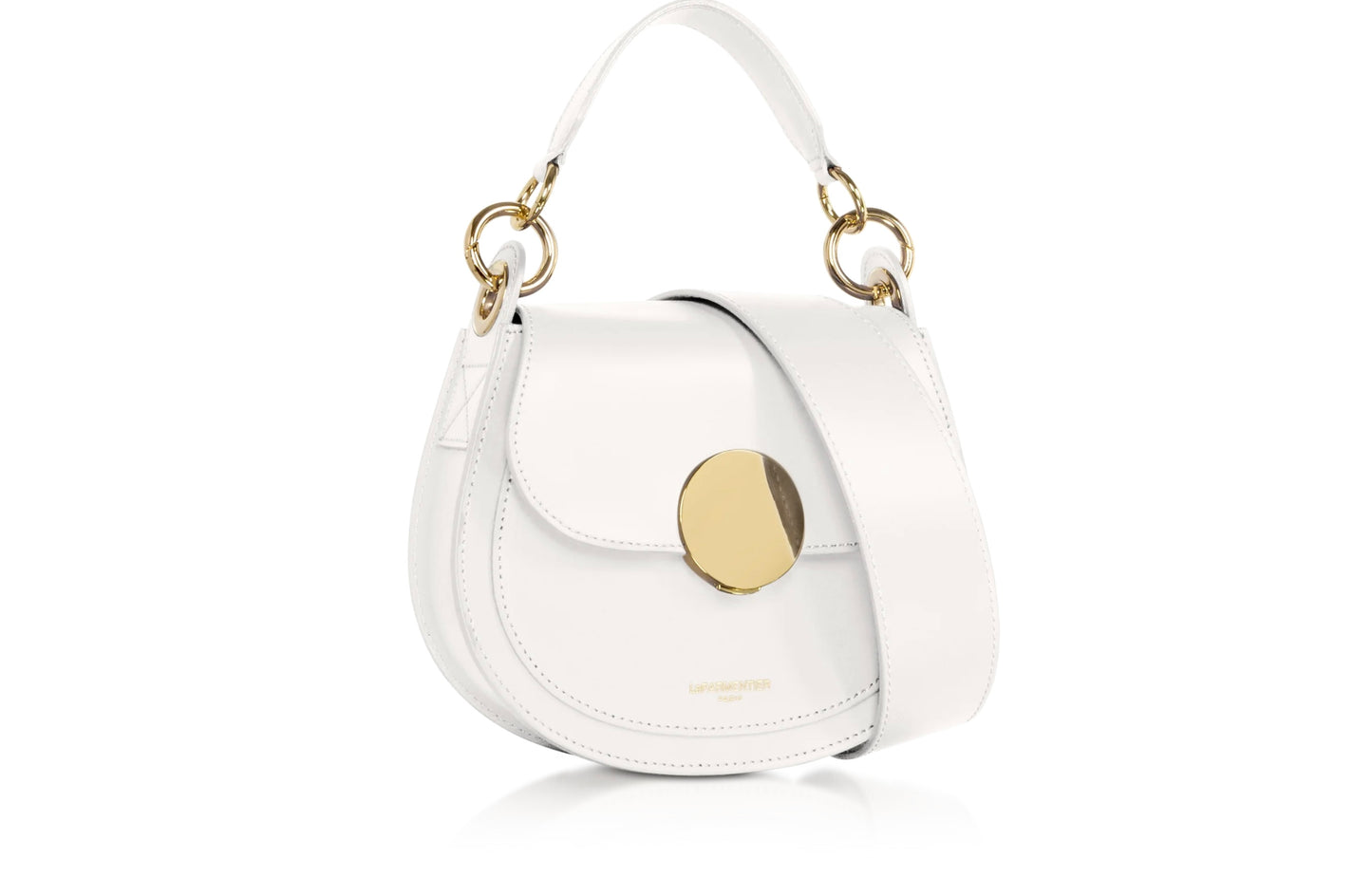 Le Parmentier - Yucca Soho Top-Handle Shoulder Bag - White