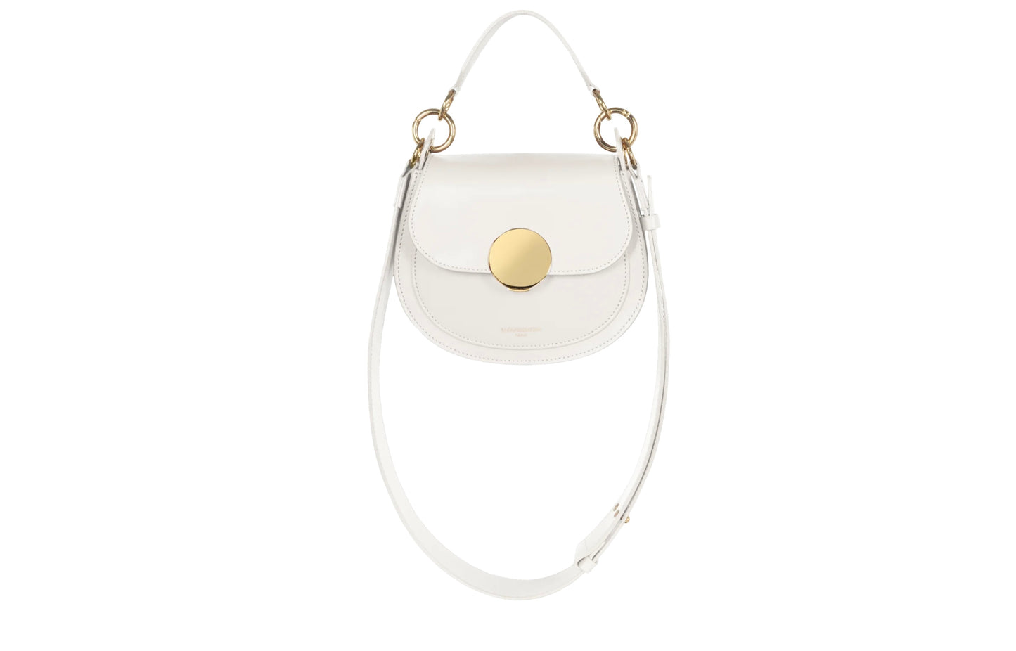 Le Parmentier - Yucca Soho Top-Handle Shoulder Bag - White