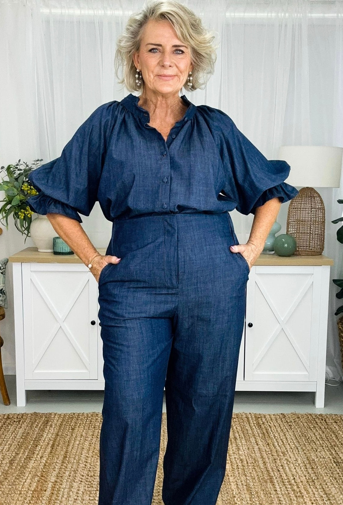 Daisy Top - Chambray
