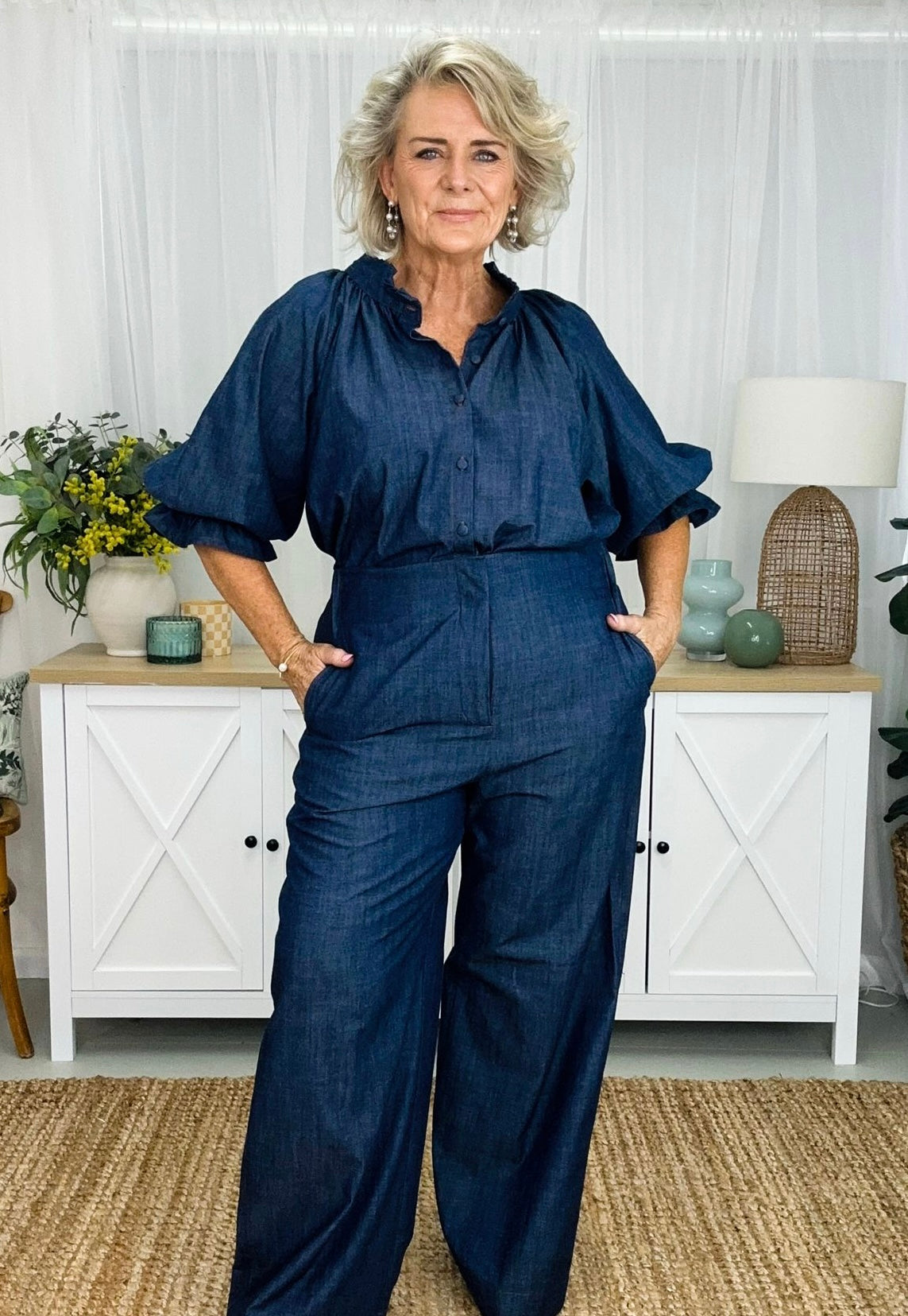 Daisy Top - Chambray
