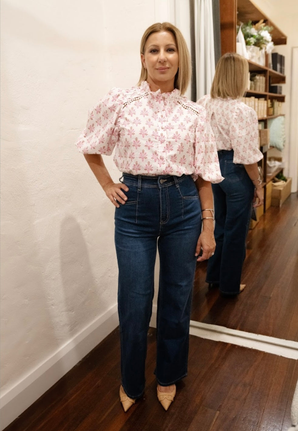 Sammy Cotton Top - Print