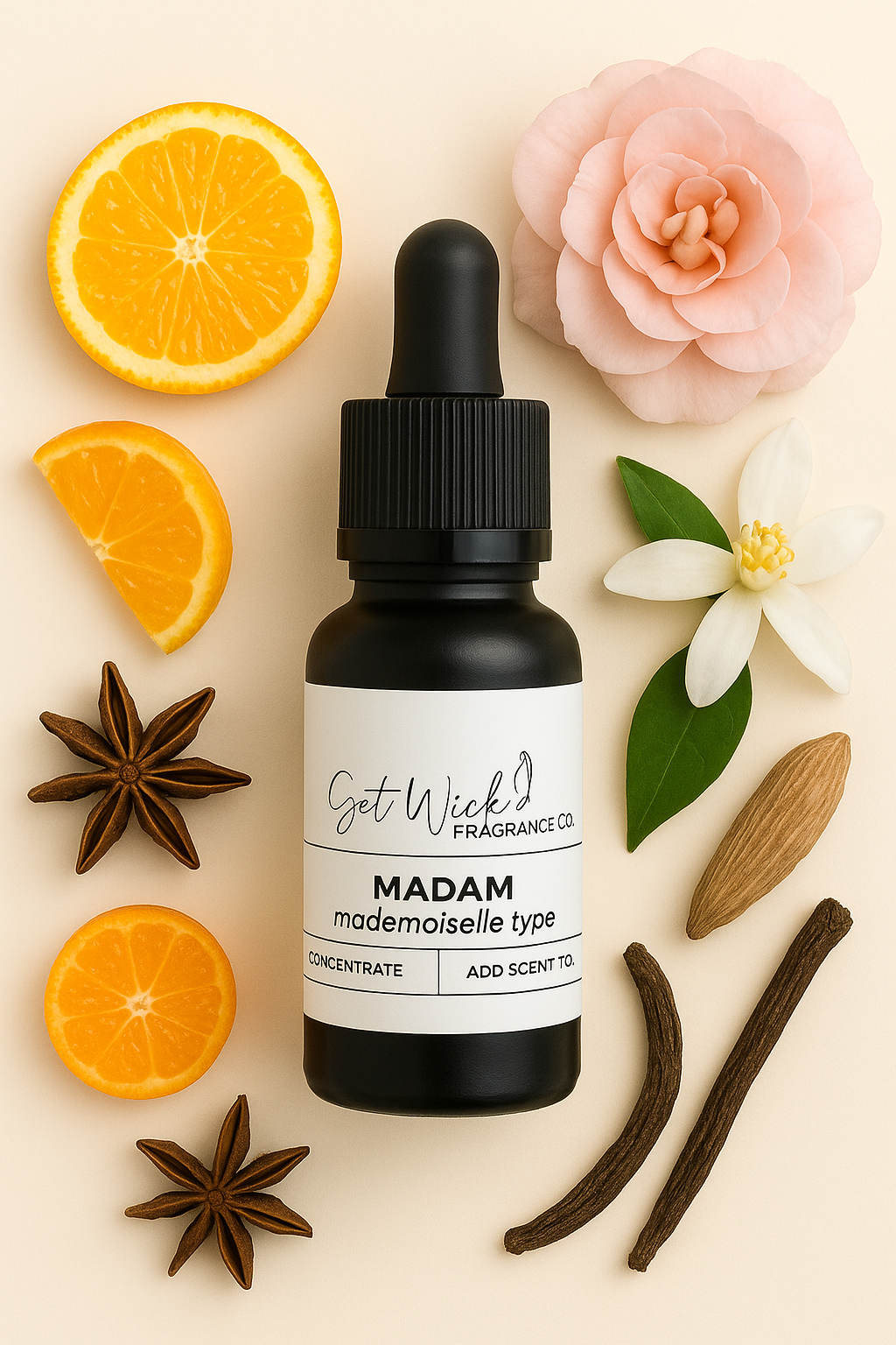 Madam - Mademoiselle Type Candle Sand Scent