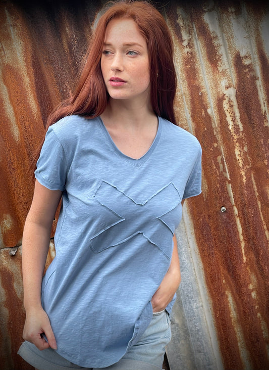 Wanderlust X T-shirt Denim