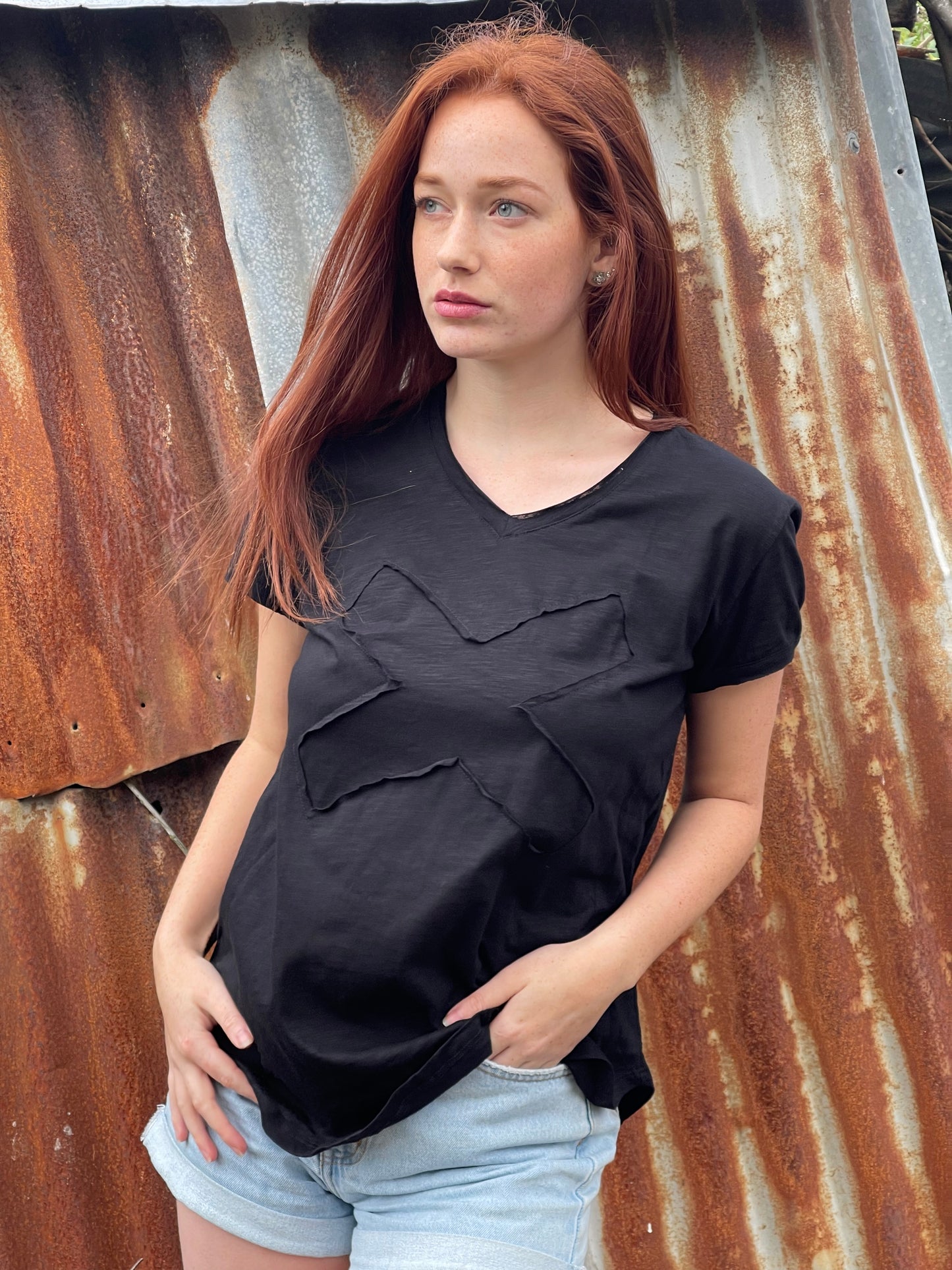 Wanderlust X T-shirt Black