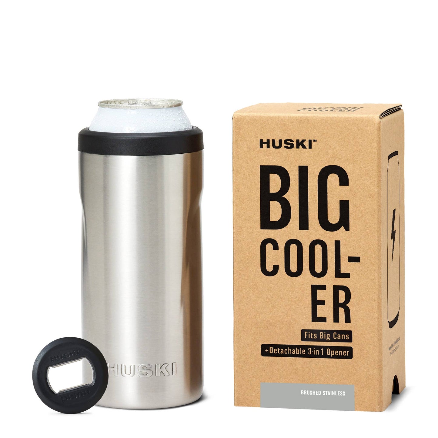 NEW: Huski Big Can Cooler - Brushed Stainless