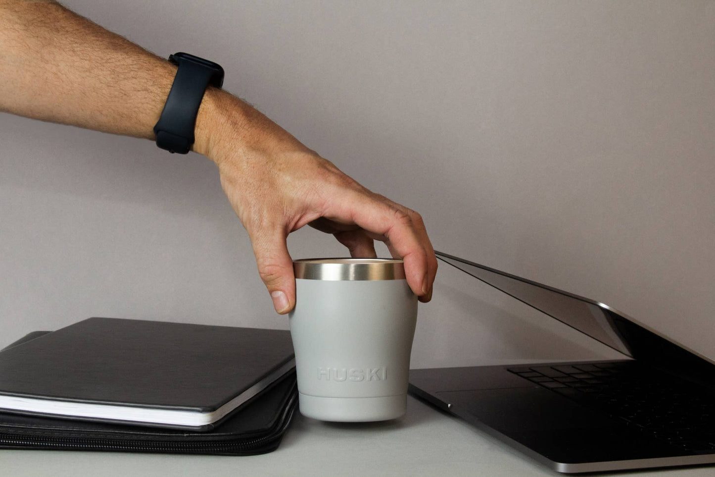 Huski Short Tumbler 2.0 - Stone Grey