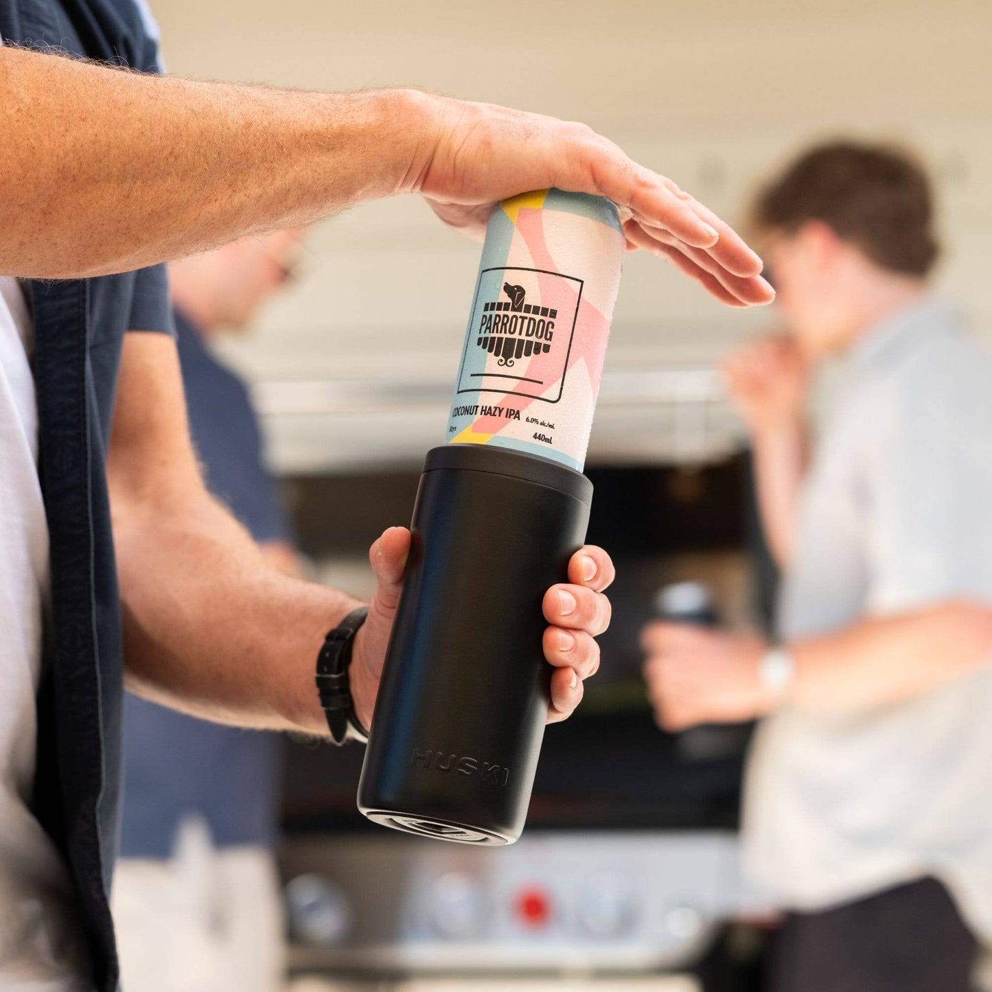 NEW: Huski Big Can Cooler - Brushed Stainless