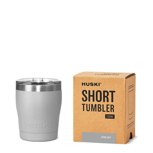Huski Short Tumbler 2.0 - Stone Grey