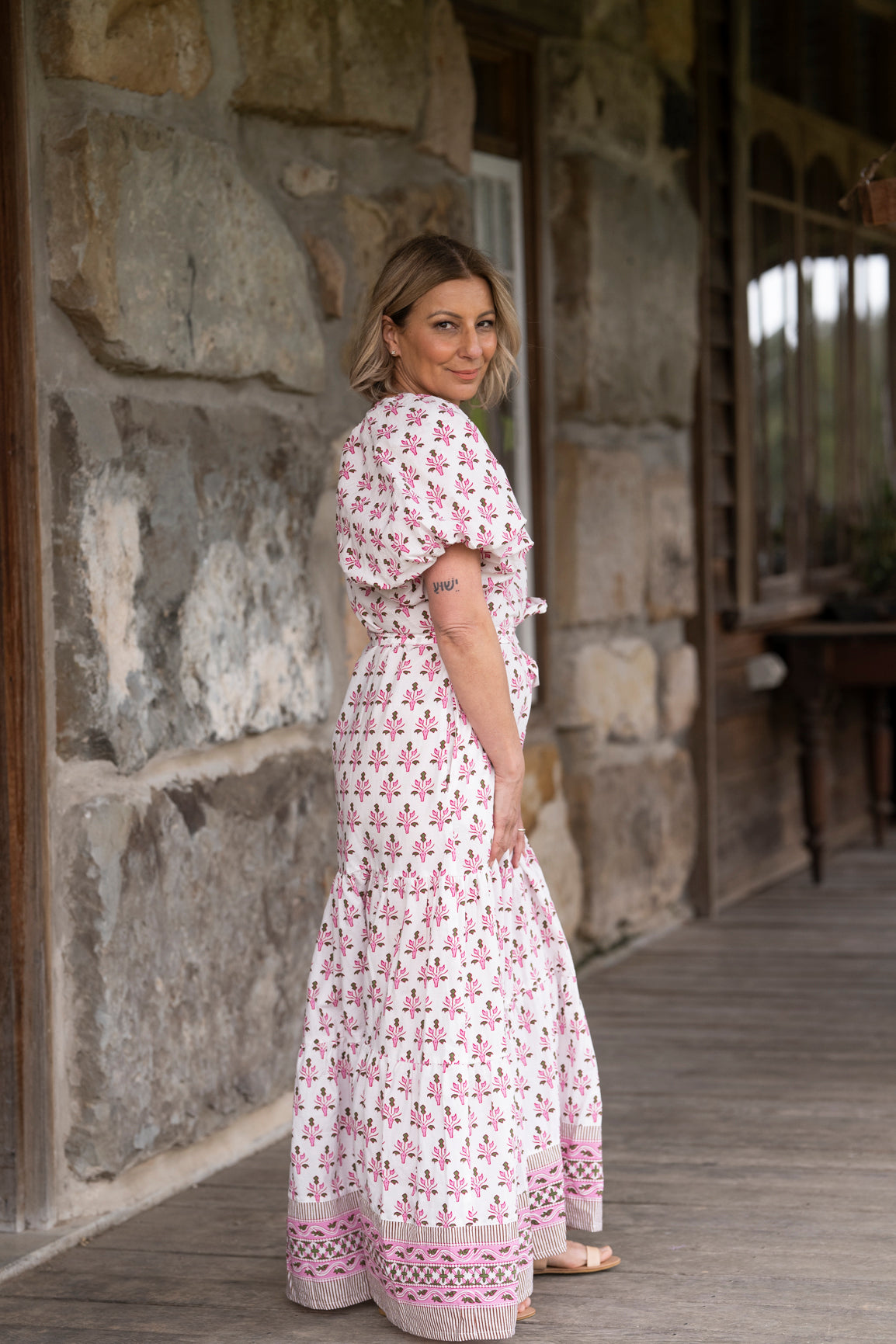 Casablanca Dress - Signature Print