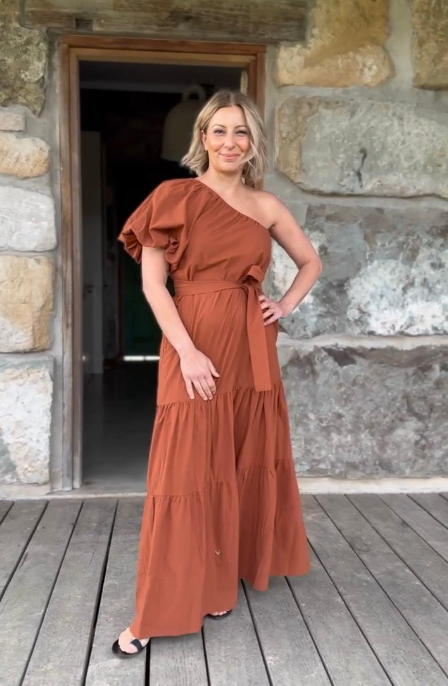 Casablanca Dress - Bronze