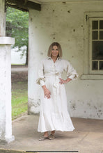 Load image into Gallery viewer, Birdie Linen Dress - Ecru