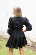 Load image into Gallery viewer, Birdie Linen Dress - Black