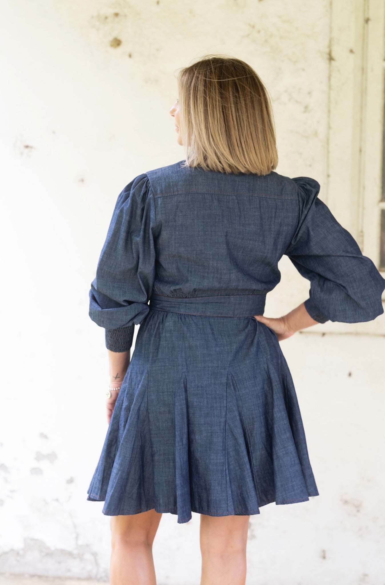 Wanda Dress - Chambray