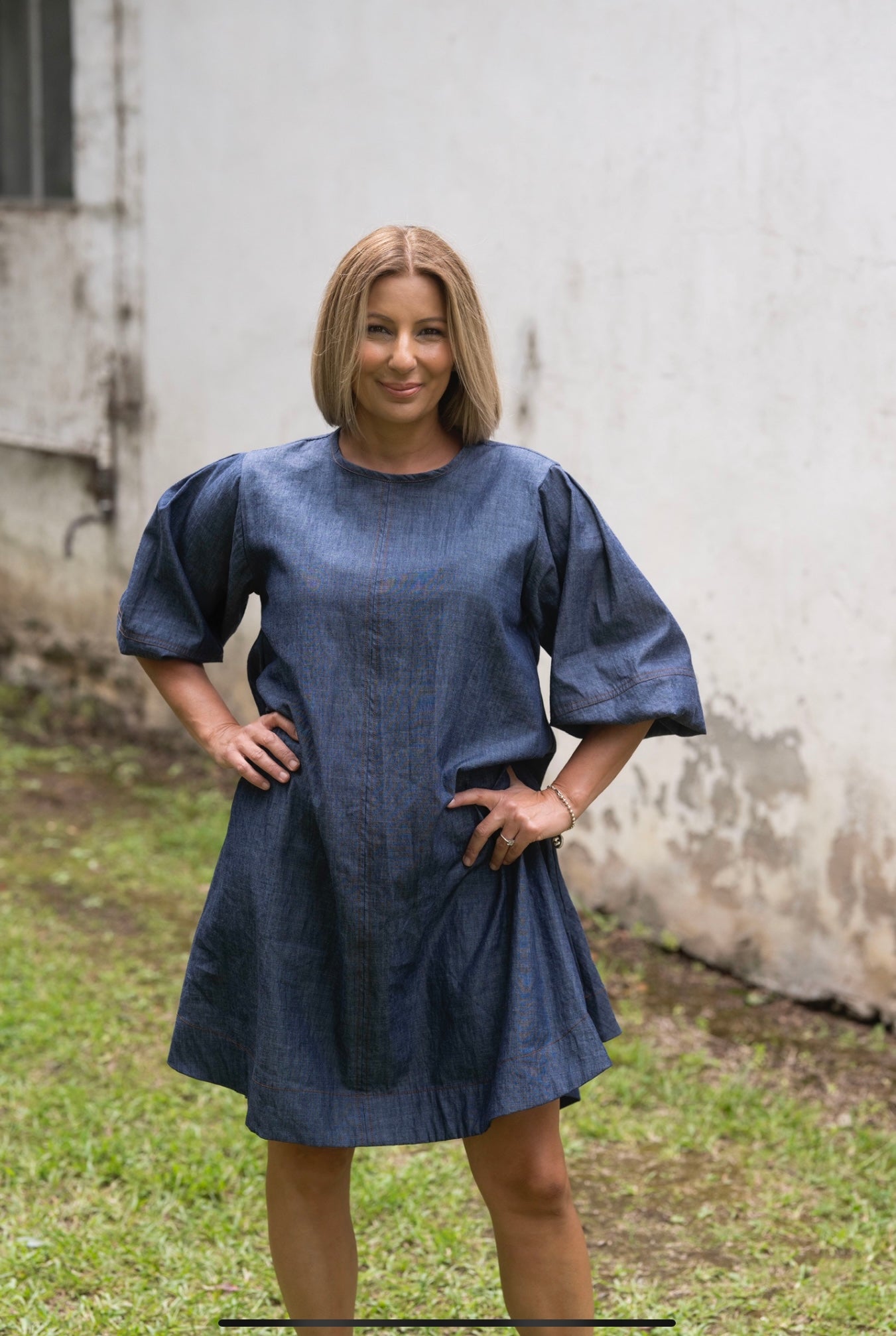 Sasha Dress - Chambray