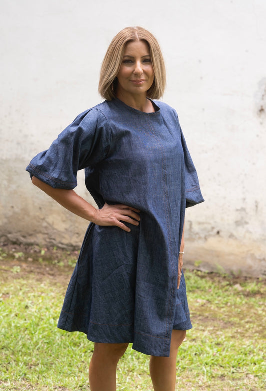 Sasha Dress - Chambray