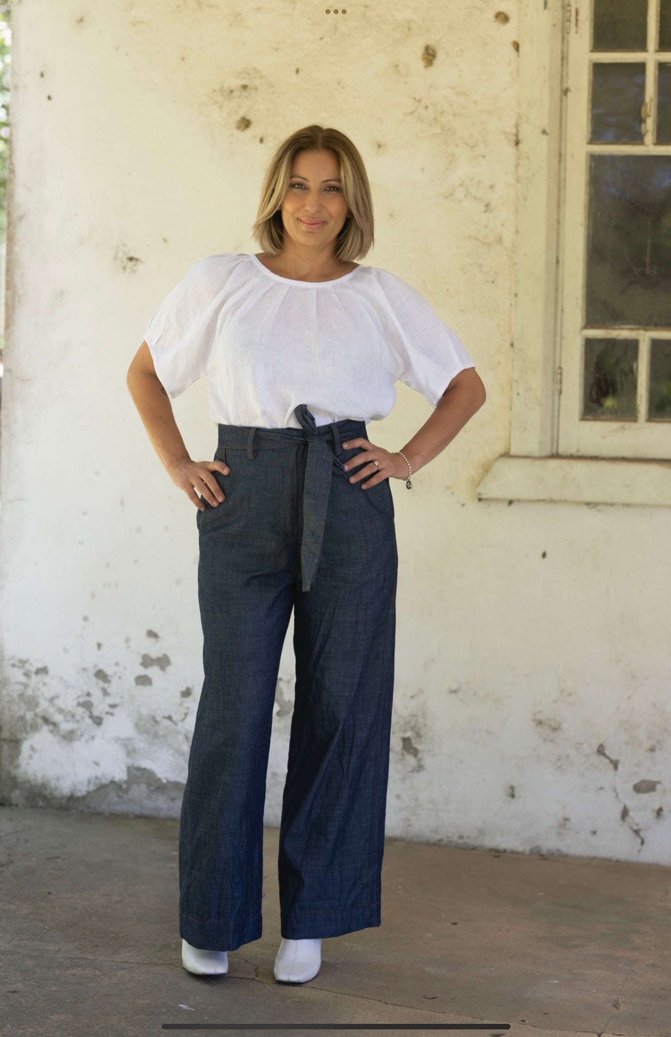 Ginny Pants - Chambray