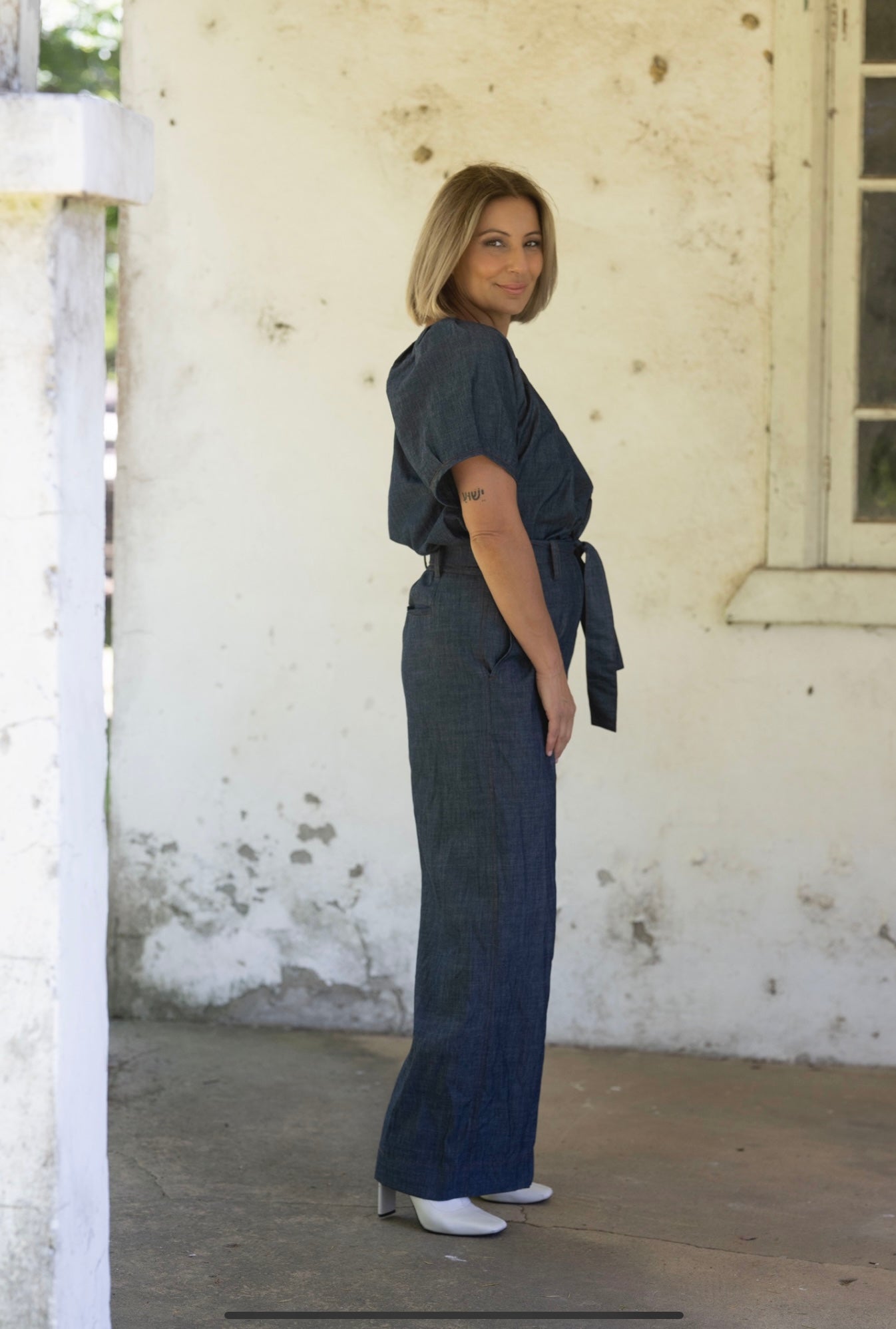 Ginny Pants - Chambray