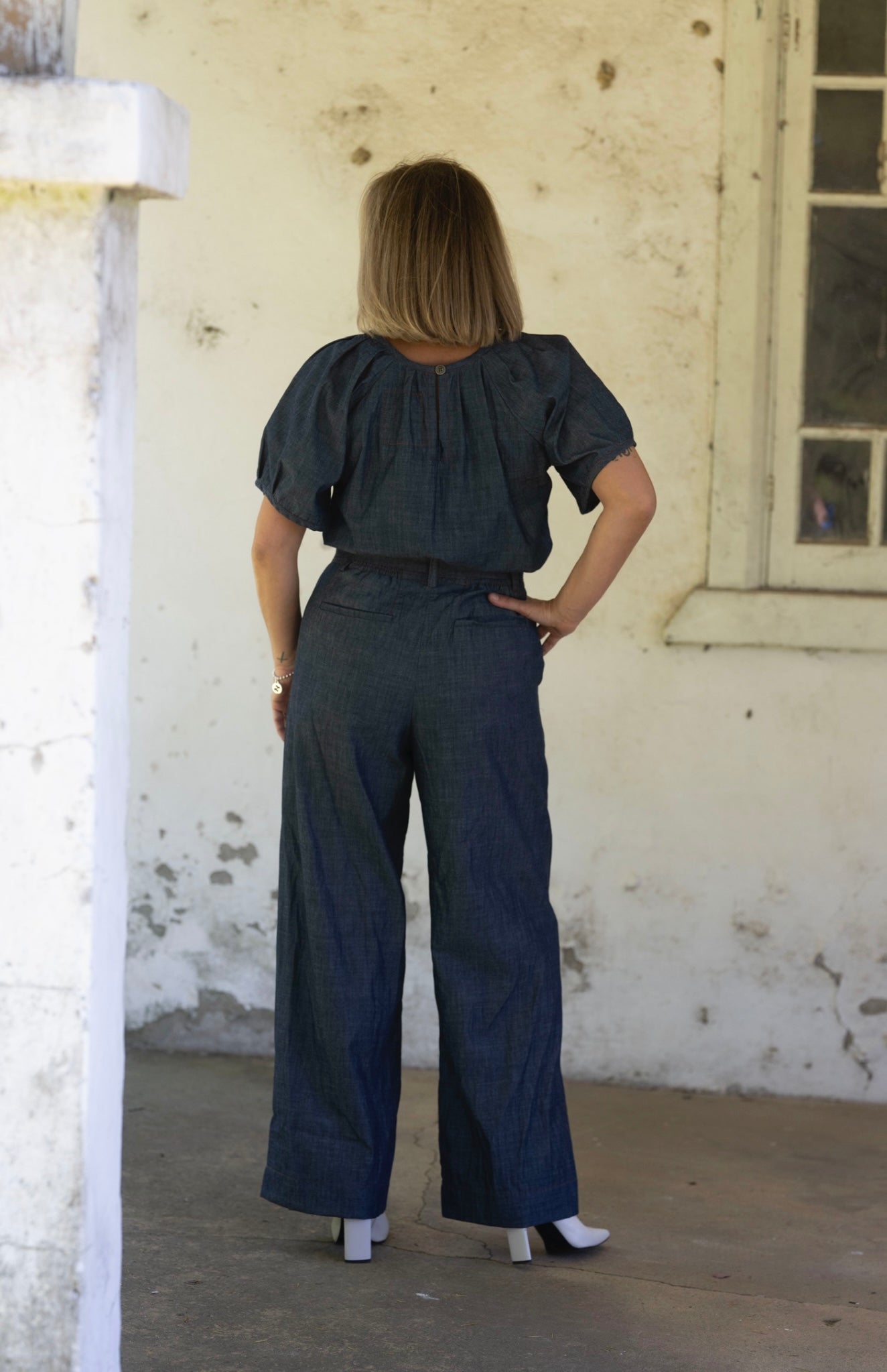 Ginny Pants - Chambray