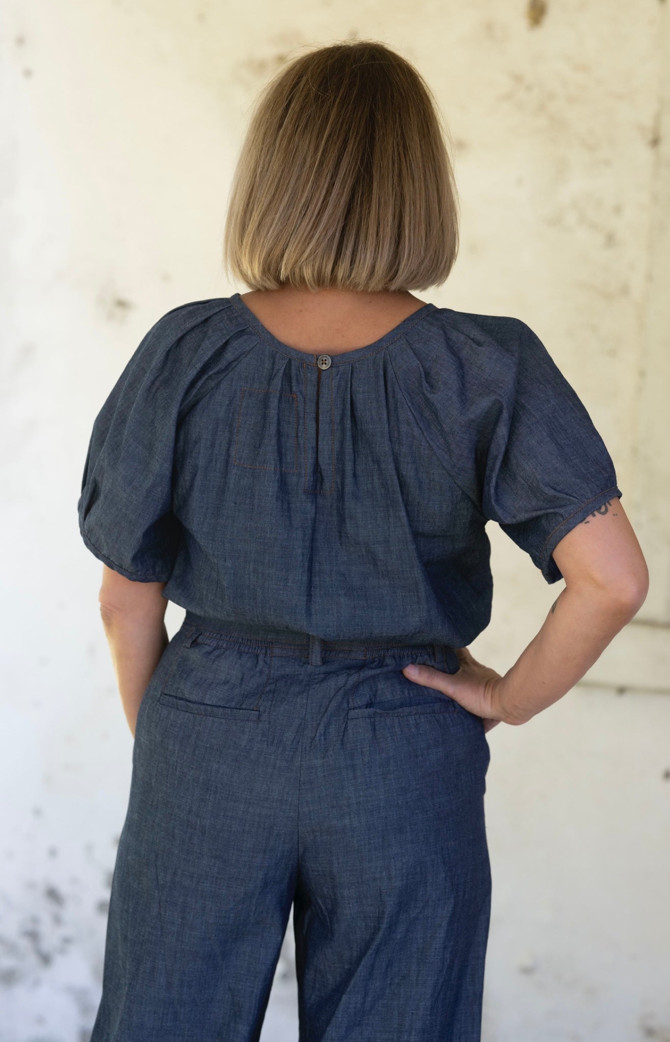 Ginny Pants - Chambray