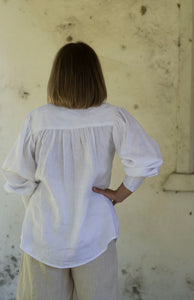 Dee Linen Shirt - White