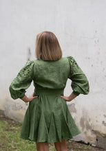Load image into Gallery viewer, Birdie Linen Dress - Cypress