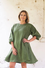 Load image into Gallery viewer, Sasha Linen Dress - Cypress