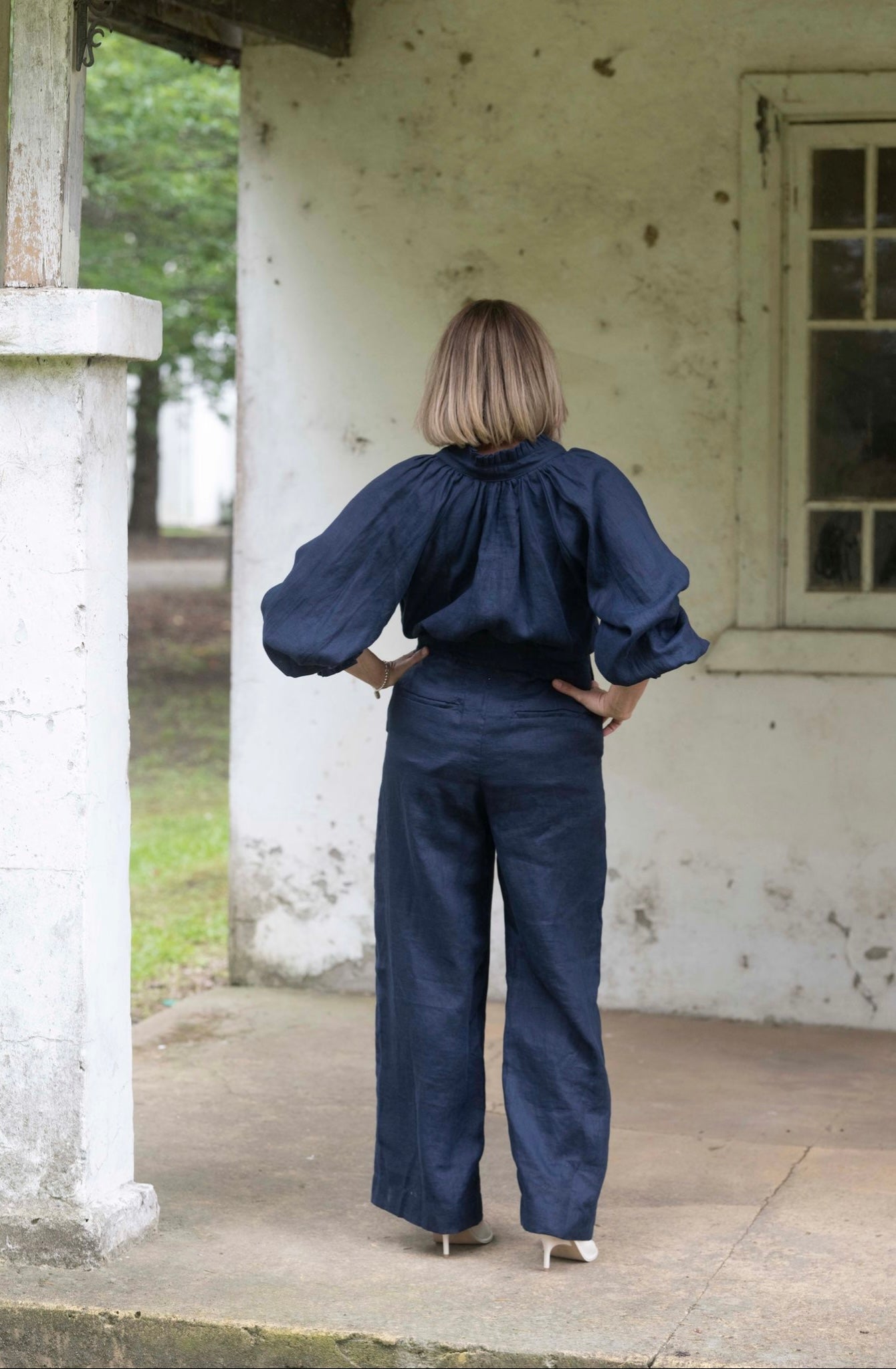 Ginny Pants - Navy