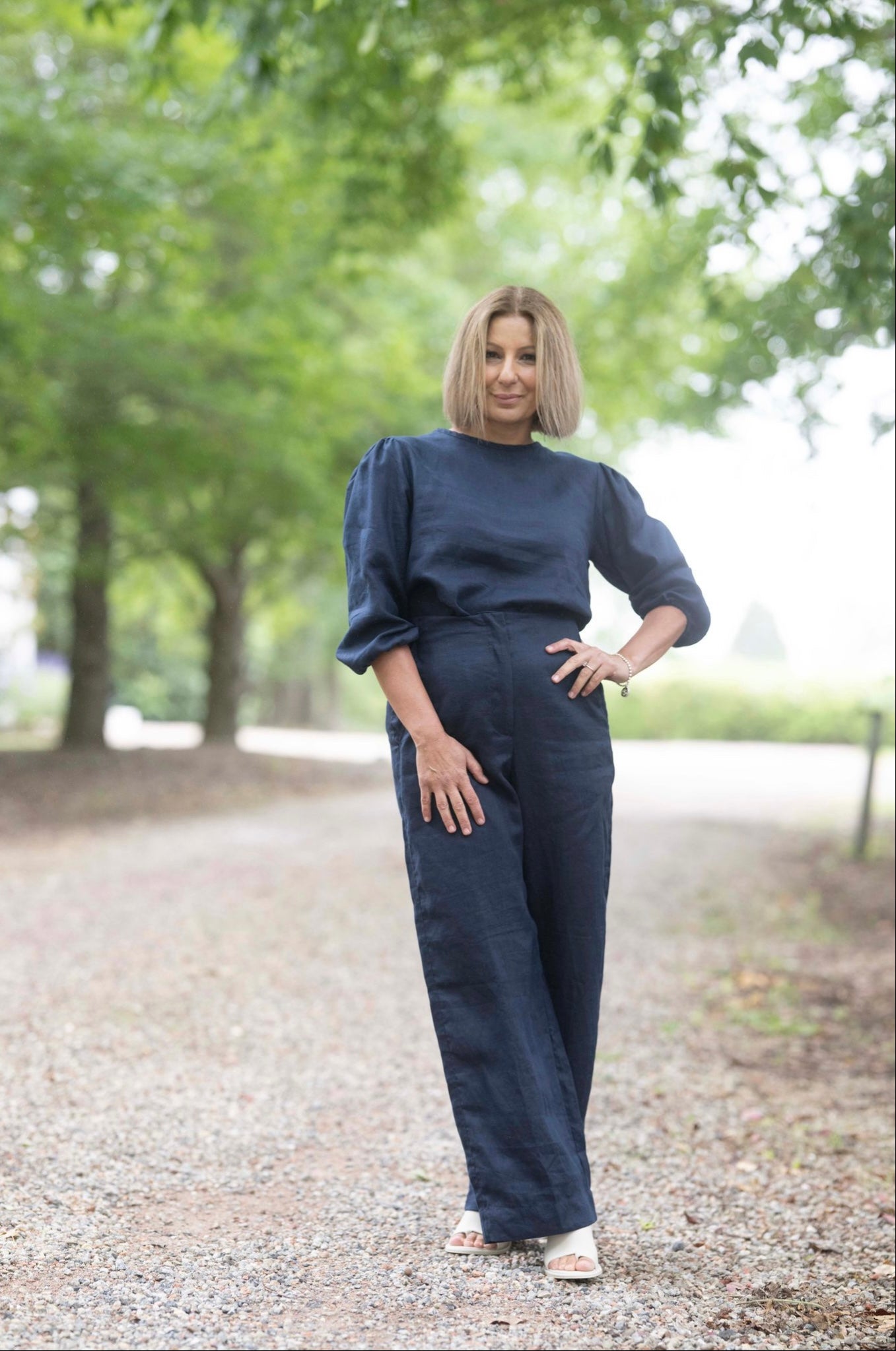 Ginny Pants - Navy