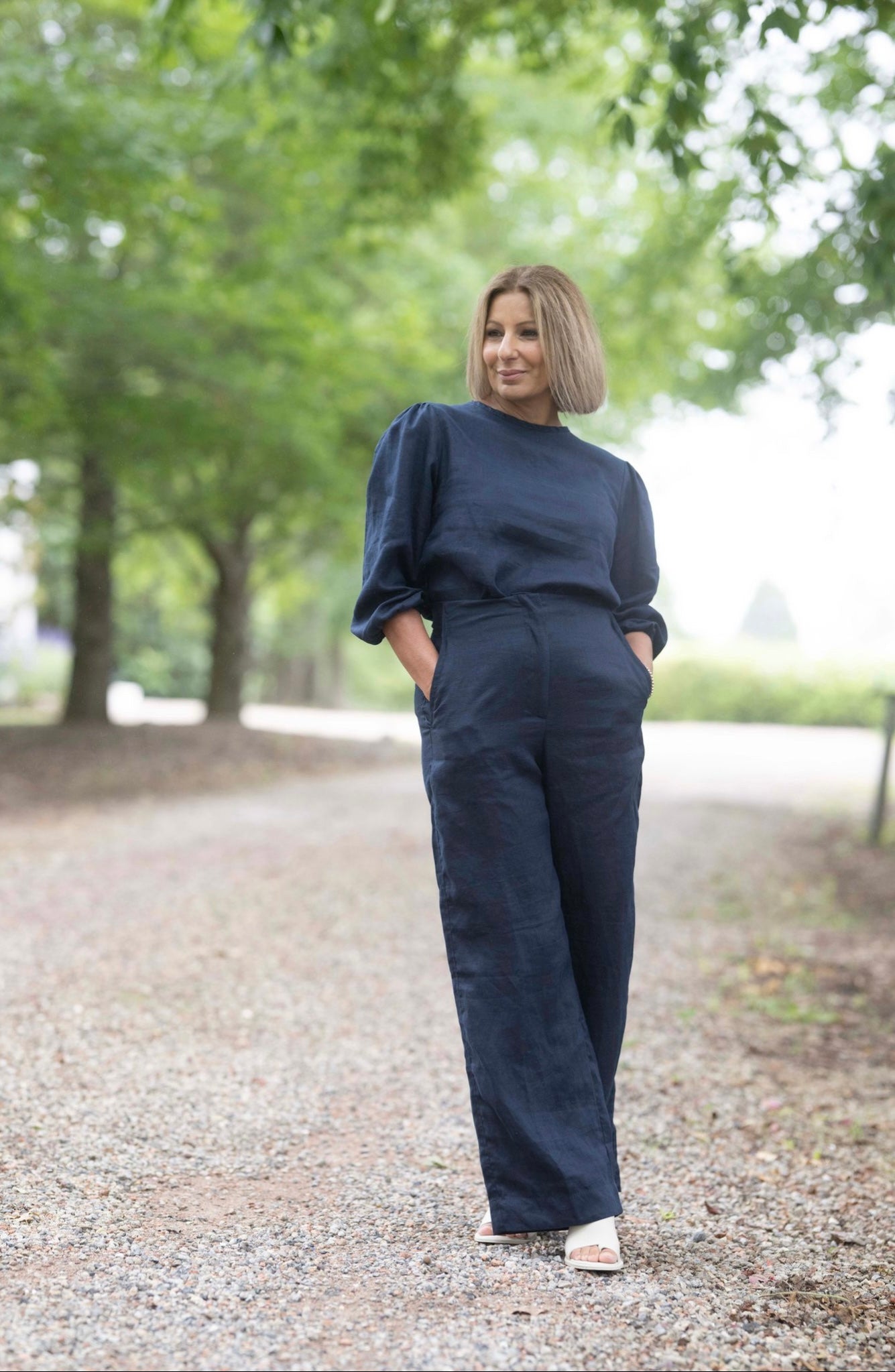 Ginny Pants - Navy