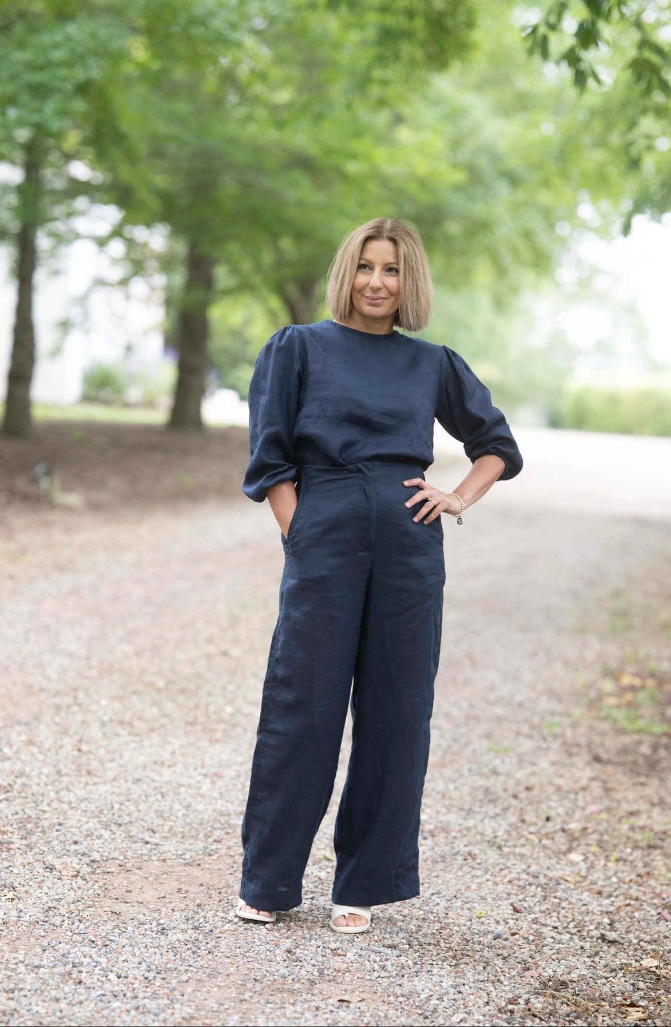 Ginny Pants - Navy