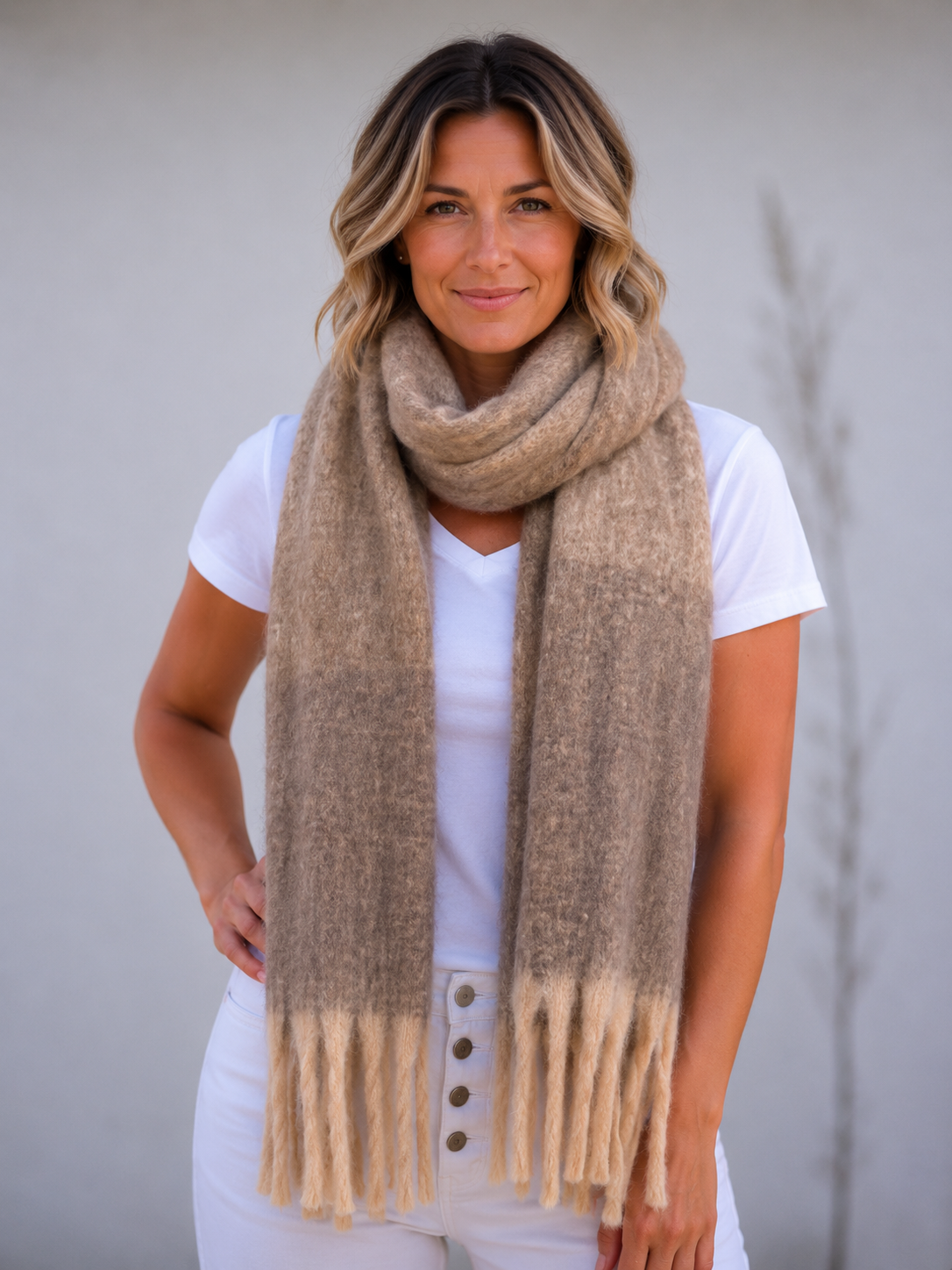 Sienna Scarf - The Neutrals