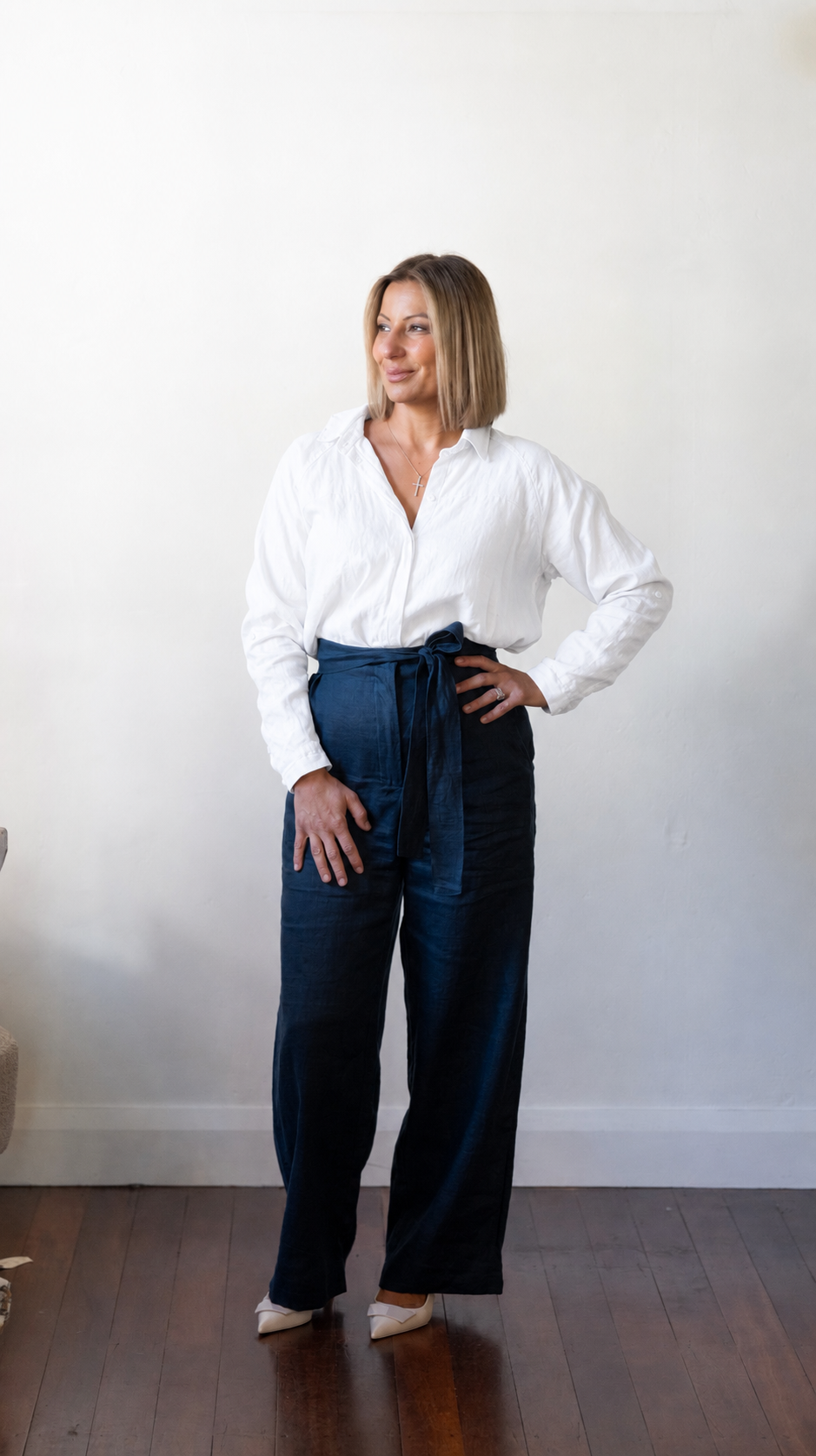 Carrie Shirt - White