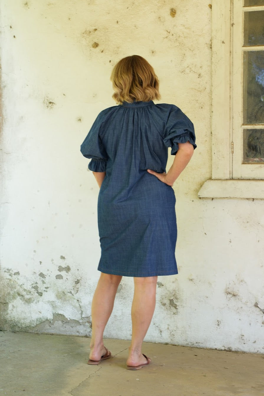 Dahlia dress - Chambray