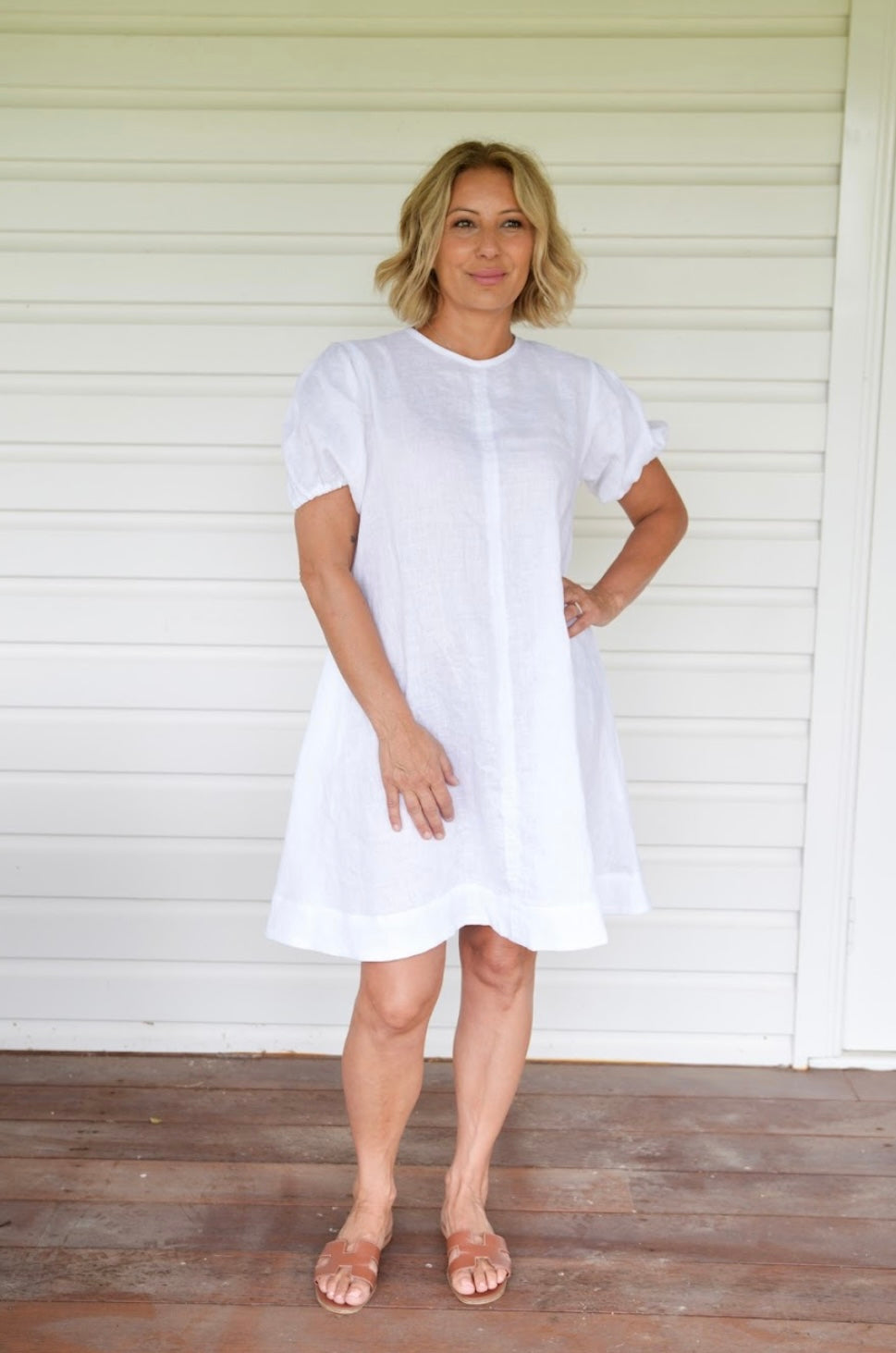 Sasha Dress - White