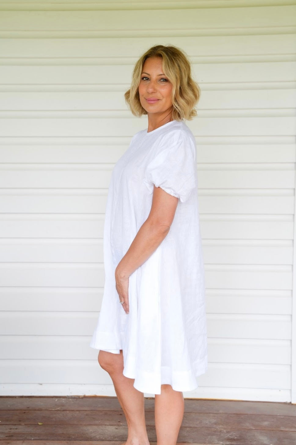 Sasha Dress - White