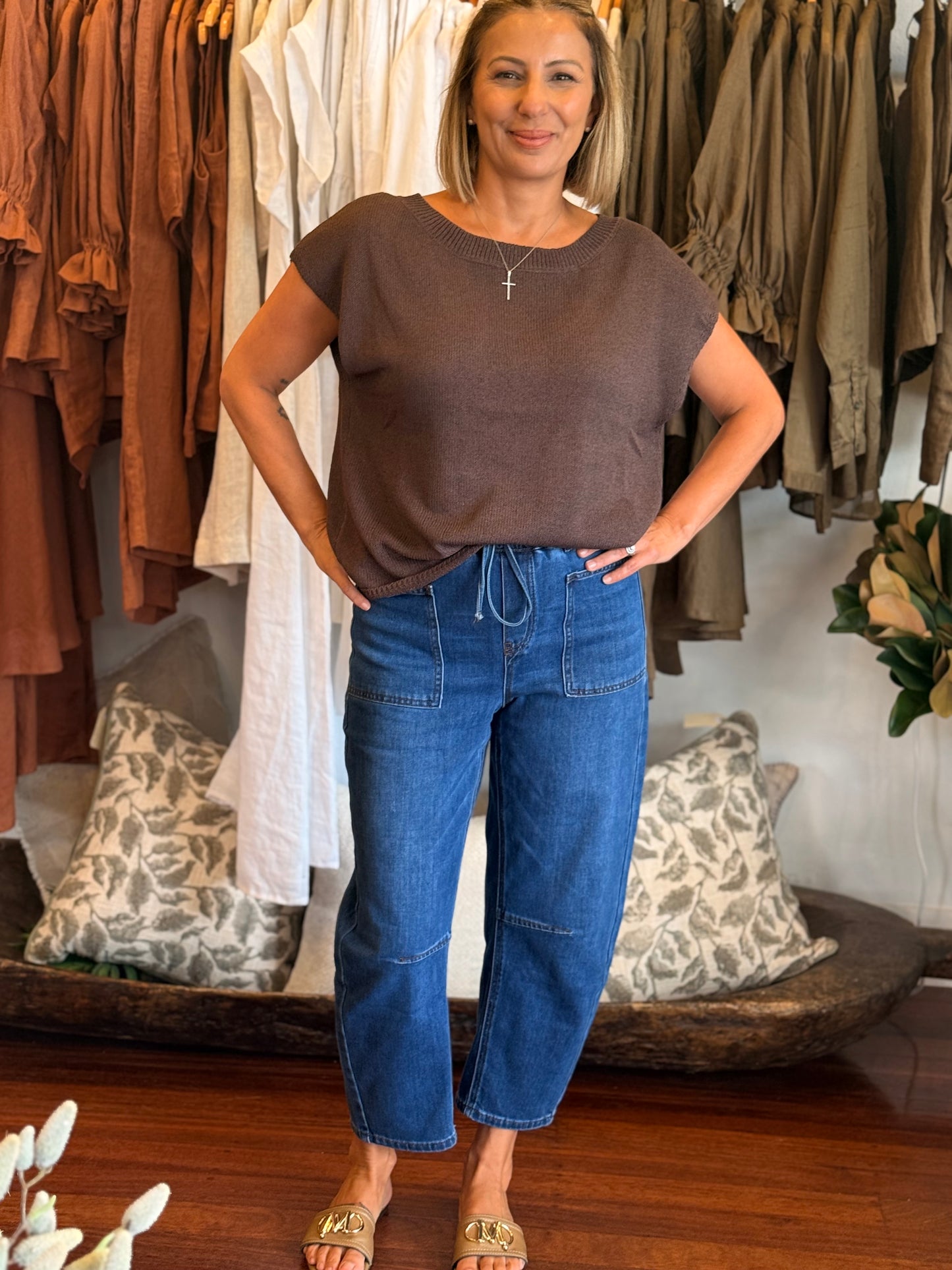 Layla Knit - Chocolate