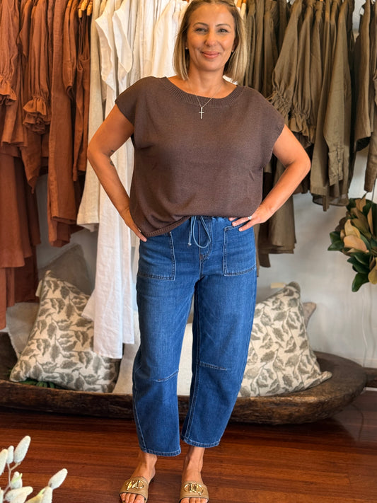 Layla Knit - Chocolate