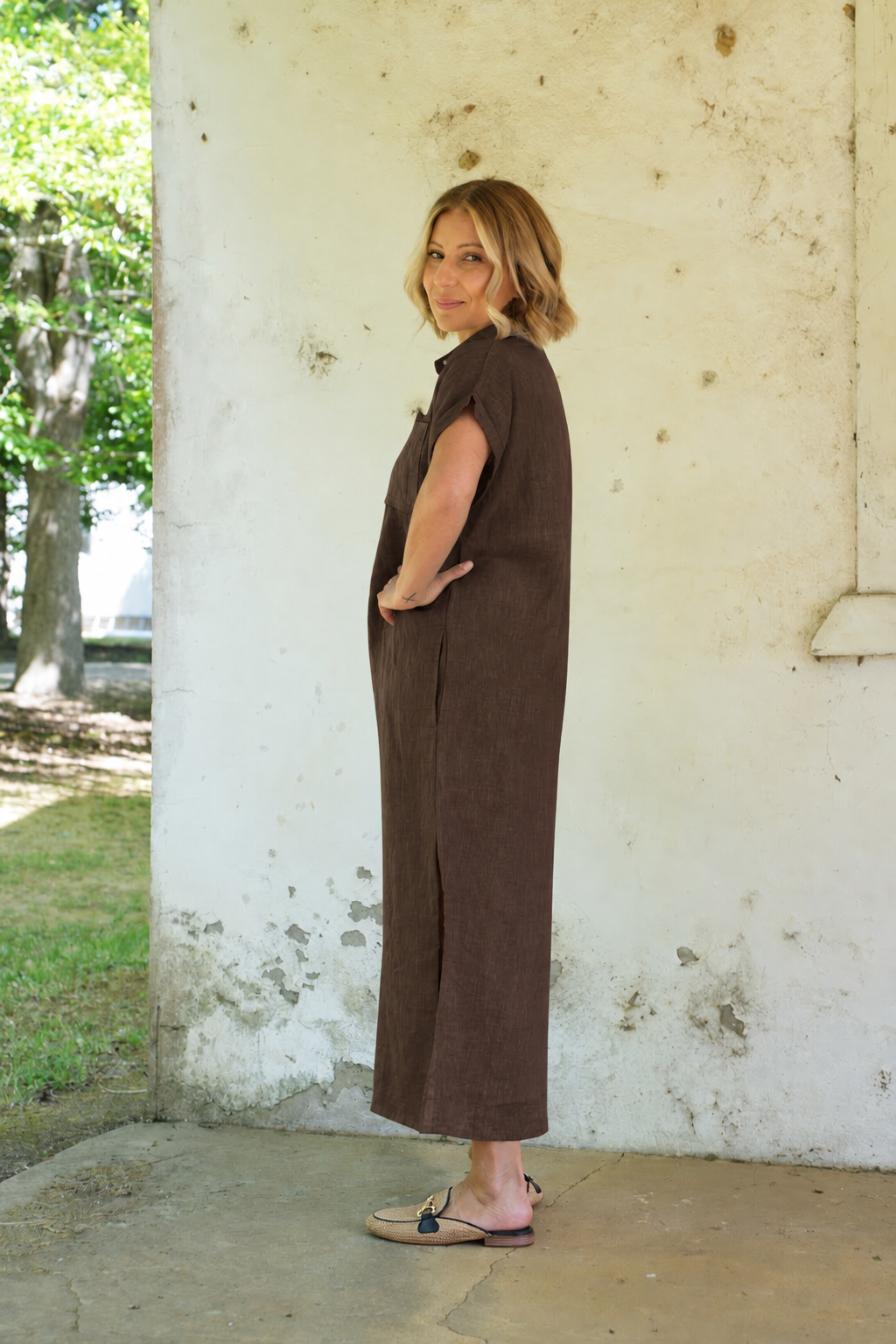 Martha Dress - Espresso