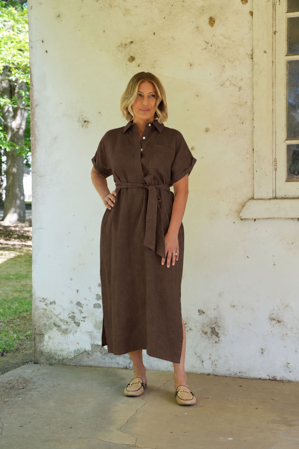 Martha Dress - Espresso