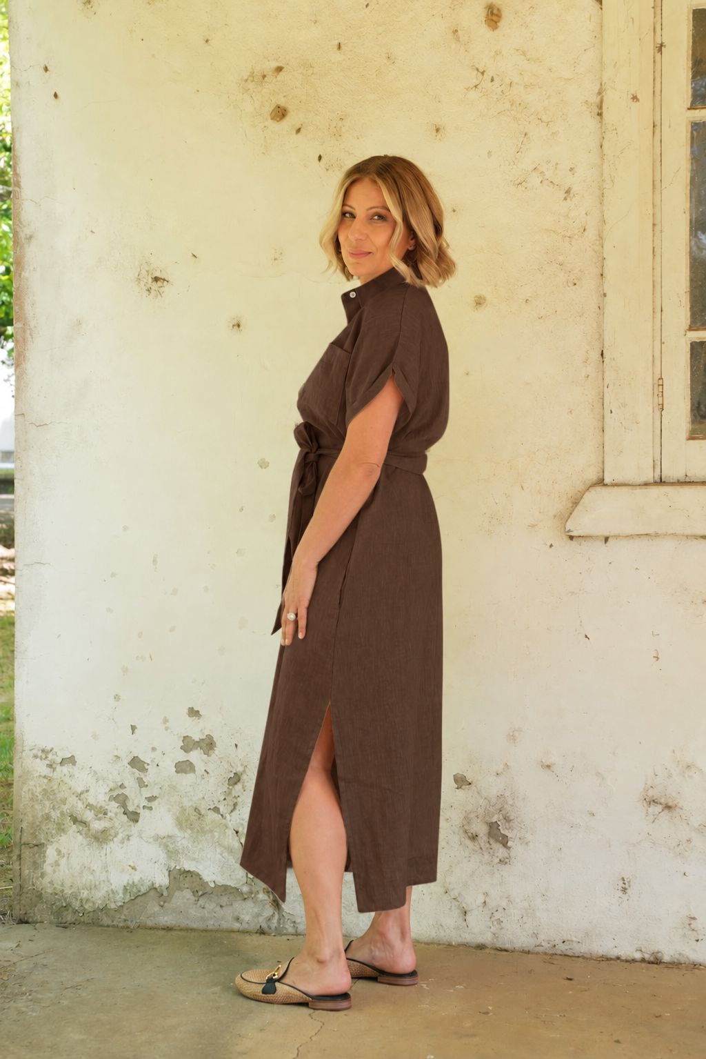 Martha Dress - Espresso