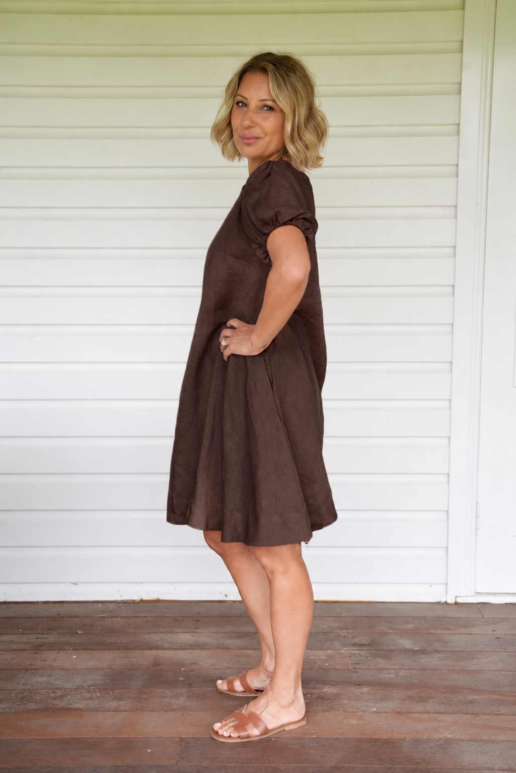 Sasha Dress - Espresso