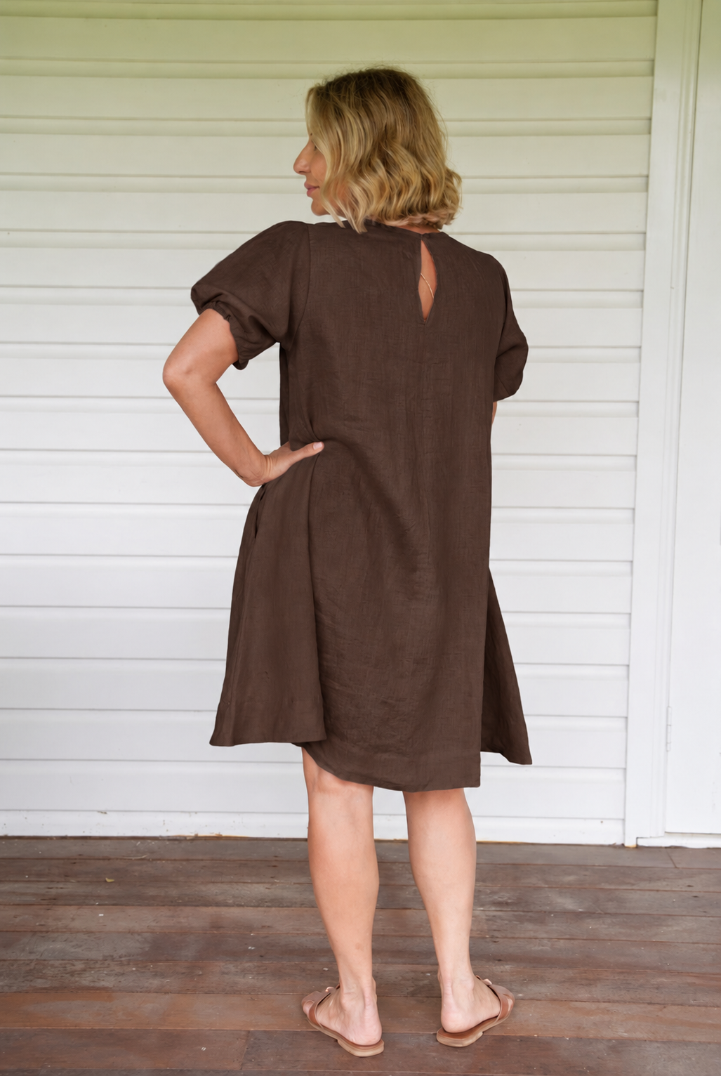 Sasha Dress - Espresso