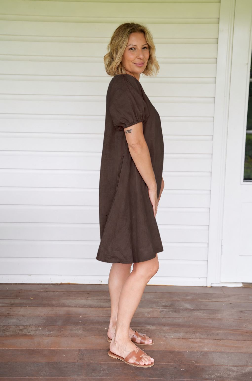 Sasha Dress - Espresso